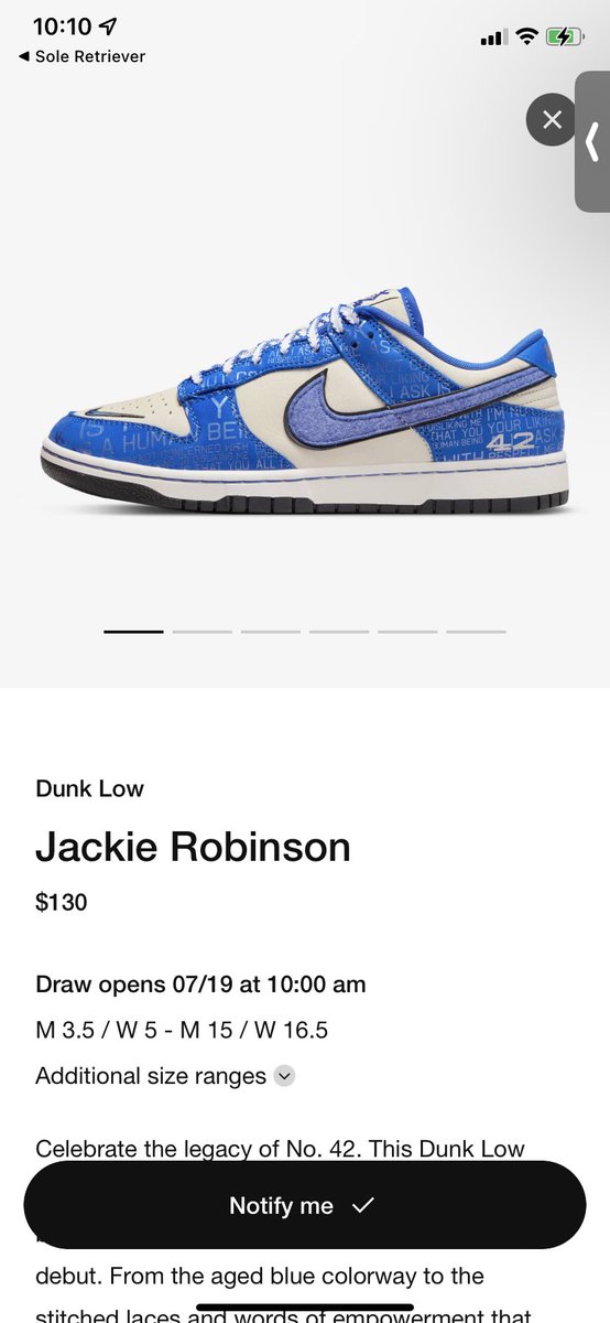 They on SNKRS YALL..GL👏🏾🤝