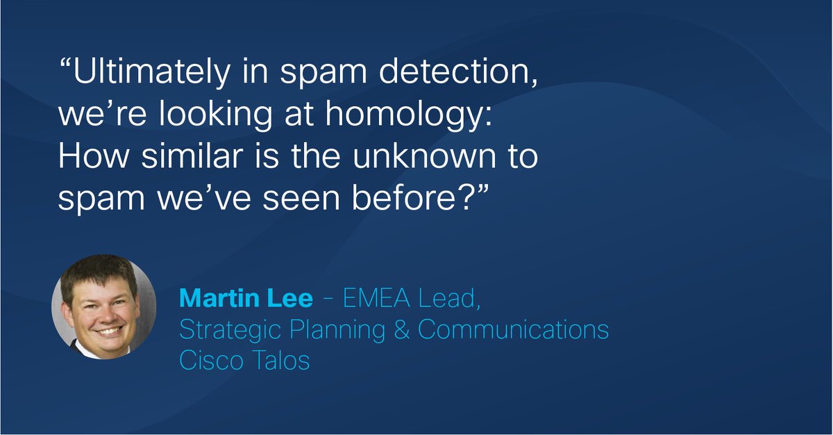 CiscoUKI's tweet photo. 🦠🤖From bacteria to bytes: on the latest episode of our Cisco UK &amp; Ireland Podcast, our hosts Rosie and @colletteolly talk to @mlee_security, EMEAR Lead at @TalosSecurity, about the similarities between #homology and #cybersecurity! 
📢Tune in 👇