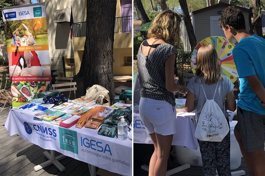 GLemoine_Tego's tweet photo. Dans le cadre du #PlanFamille, l’#Association Tégo se mobilise cet été encore, avec l’@Igesa_fr et la @Cnmss_fr, auprès des familles de la communauté #Défense #Sécurité pour des journées de #prévention au sein des centres de vacances #Igesa. Premier atelier prévu demain en Corse! https://t.co/UsbcL7OkmZ