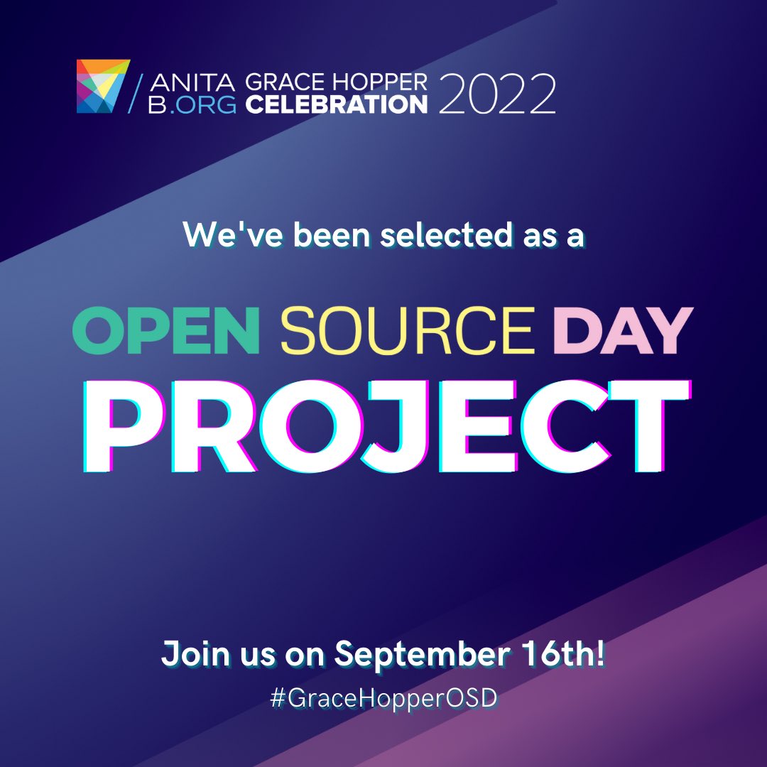 I’m thrilled to announce that WildFly Elytron was selected for #GraceHopperOSD! 🎉 #OpenSourceDay is an all-day hackathon where you can contribute to a curated list of open source projects and attend workshops to level up your skills. Register for #GHC2022 to save your spot!
