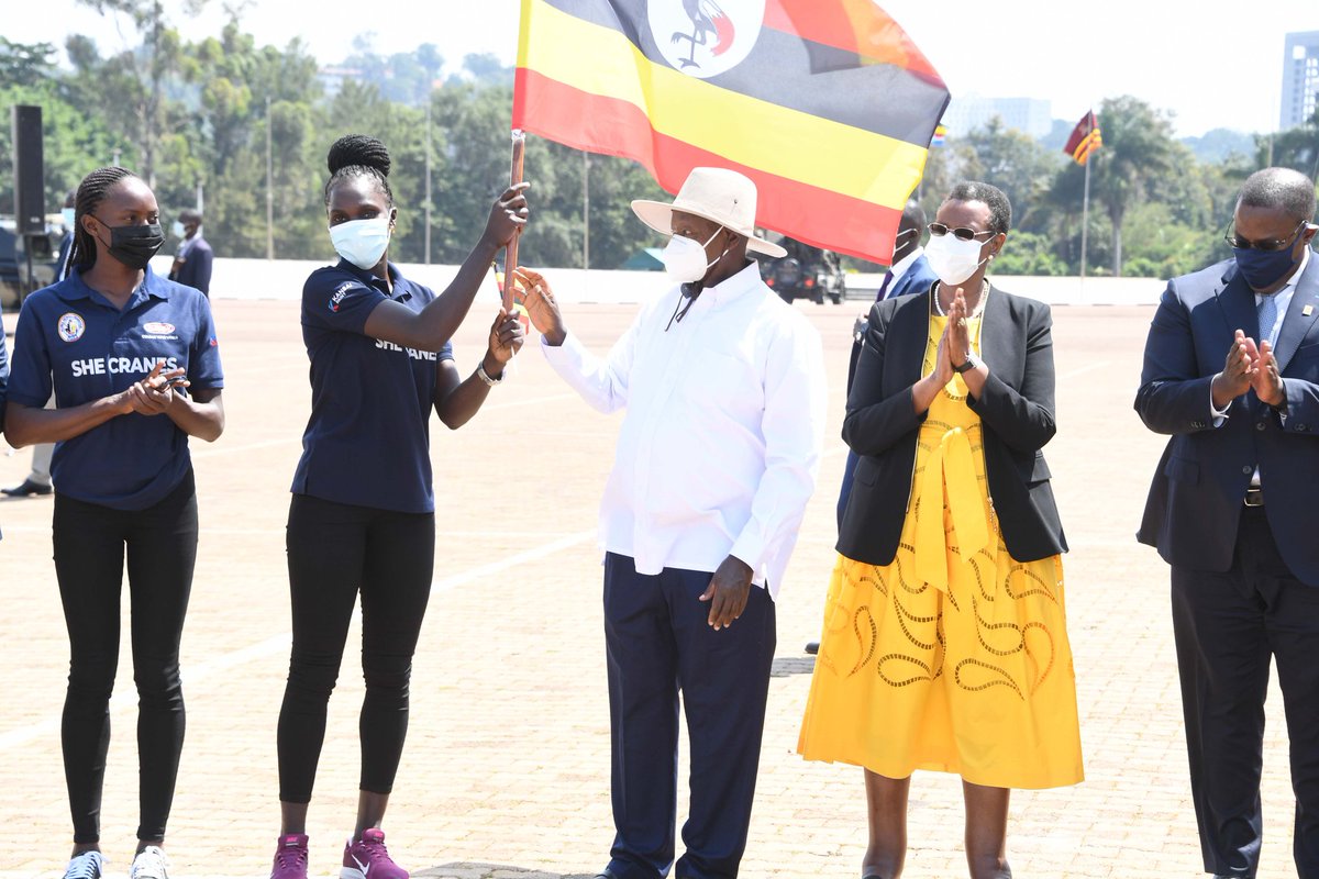 Meeting the Uganda team today brought me and the entire fraternity of the Ministry of Education and Sports another moment of happiness and a new hope in flagging off our National Sports Teams, as they prepare to represent our homeland in various sports events on the world stage.