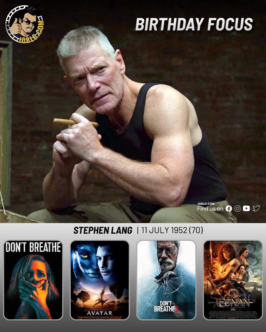 Happy birthday Stephen Lang!    