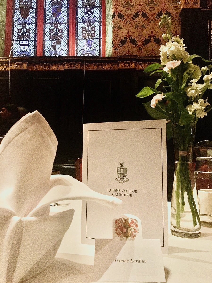 Yvonne Lardner (@yvelardner) on Twitter photo Wonderful to be back at <a href="/QueensCam/">Queens' College</a> & in the Old Hall for our matriculation dinner – belated but definitely worth the wait. Many thanks to <a href="/elerianm/">Mohamed A. El-Erian</a> and all the Fellows for being such gracious hosts. Wonderful to be back at <a href="/QueensCam/">Queens' College</a> & in the Old Hall for our matriculation dinner – belated but definitely worth the wait. Many thanks to <a href="/elerianm/">Mohamed A. El-Erian</a> and all the Fellows for being such gracious hosts.