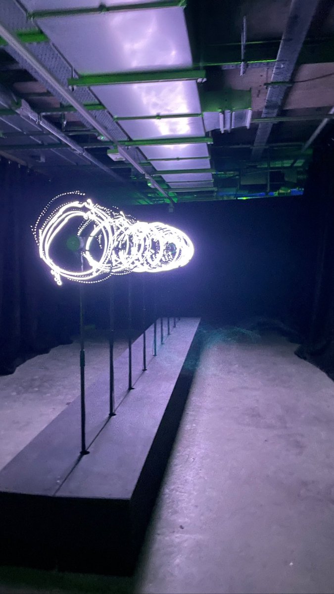 drinks with my <a href="/QMUL_MAT/">Media and Arts Tech</a> friends after a visit to the future shock exhibition. What a great audio-visual spectacle!