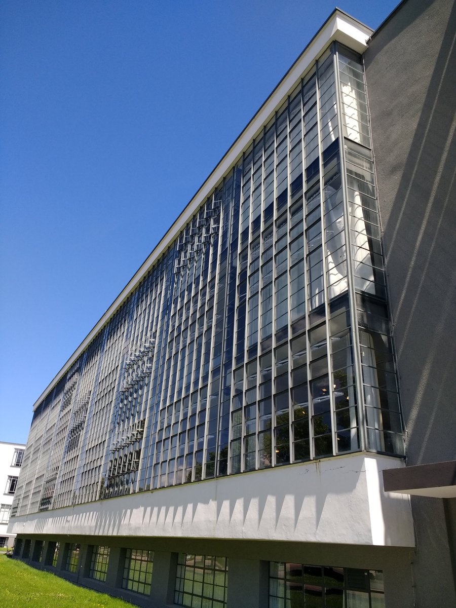 JenAnneHarvey1's tweet photo. Accidentally found myself in Dessau. Feeling somewhat overawed. #Bauhaus https://t.co/ZQZUSYjr8C