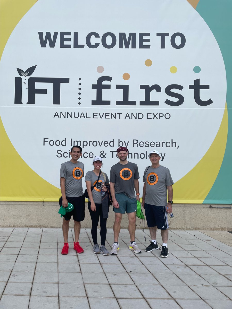 The Blentech team had a blast participating in the <a href="/IFT/">Institute of Food Technologists (IFT)</a> Fun Run this morning!  We look forward to seeing you later today at booth S4029 or around the show floor (just look for the orange shoes!) #blentech #dontsettleforakettle #IFTFirst #funrun #chicago #foodprocessingequipment