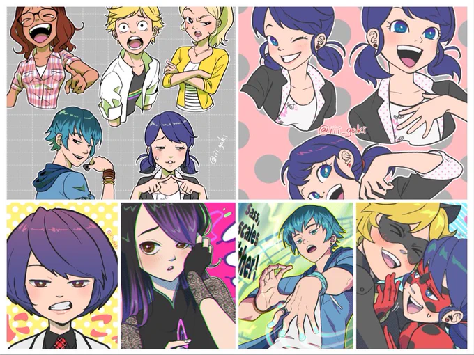 #私の絵のどこが好きか軽率に教えて欲しいけど来ないかもしれないからまず自分が好きなところを言う
かっちりで割とカラフル 