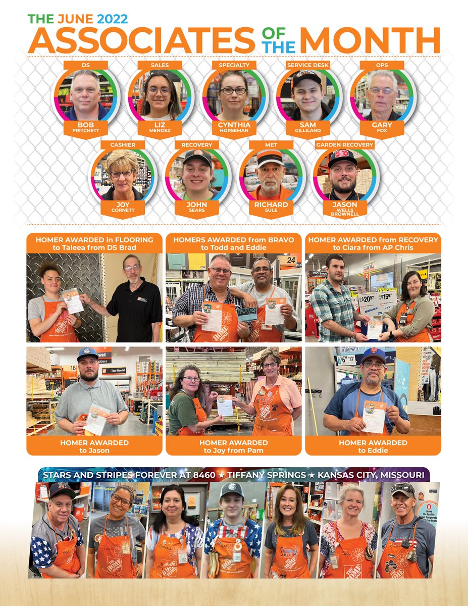 JerryKanabel's tweet photo. This is the 80th ISSUE I have designed of the ORANGE PEEL newsletter for the AMAZING associates of The Home Depot, Store #8460. @MichaelL3008 @Melissa_DHRM196 @KellyConnors7 @CampSweenScott https://t.co/RpXJnH8nhN