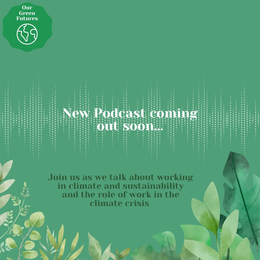 Interested in working in the field of climate or sustainability? 

Join us as we discuss what green jobs are, how to discover them and how work needs to change in a more sustainable world🌍