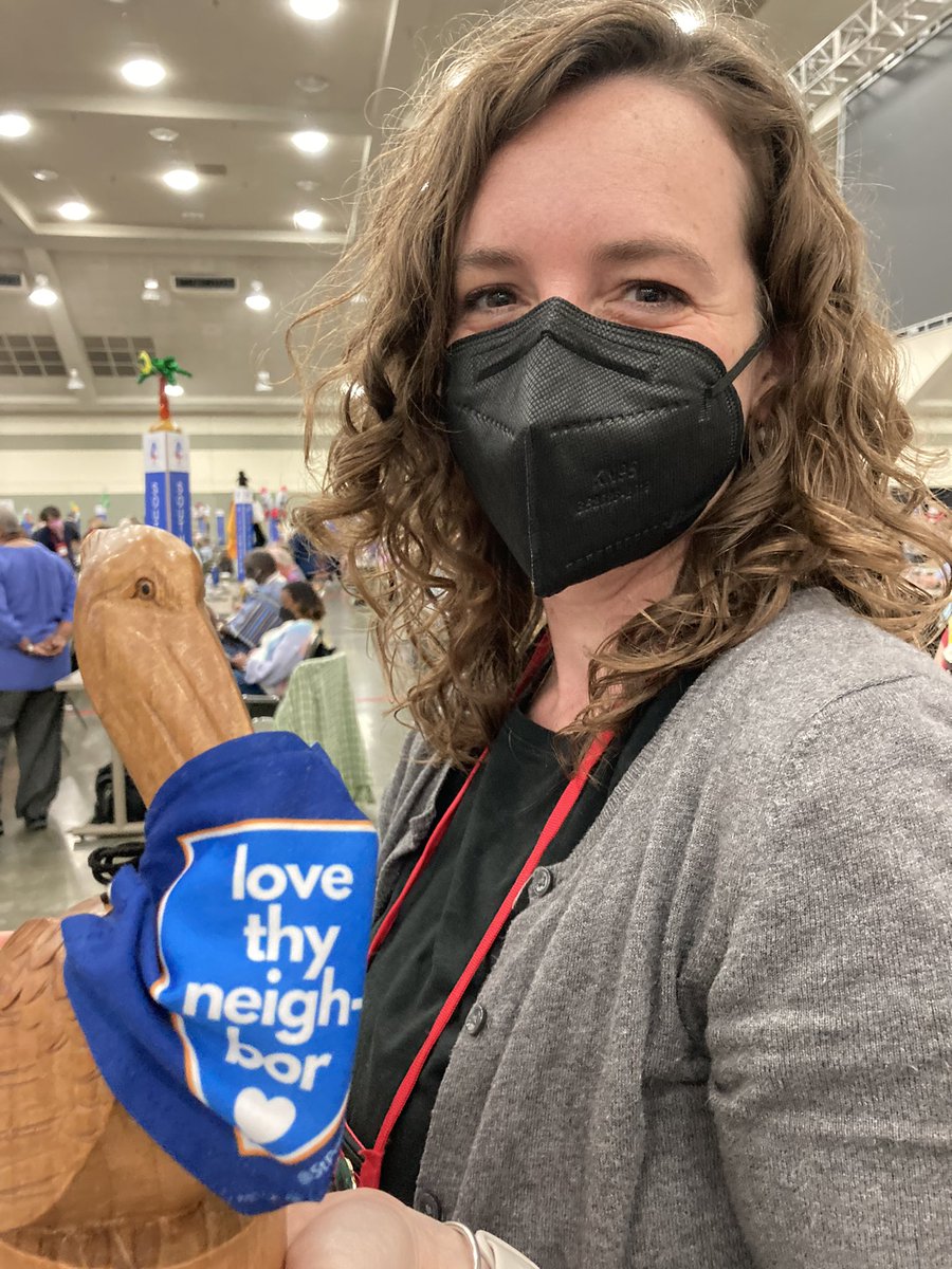 Ginabrewjenk's tweet photo. Our mascot is masked! #GC80 #edola @episcopal.Louisiana https://t.co/UwX3iwfnT9