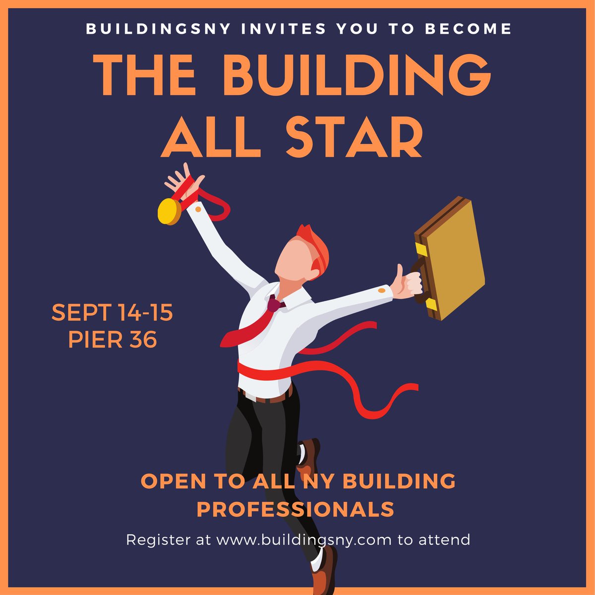 📣 BuildingsNY Registration is Open! Head over to BuildingsNY.com 

#BuildingsNY is the leading event for building professionals in the Tri-State area to source new products, engage with current and prospective solutions providers.

#propertymanagement