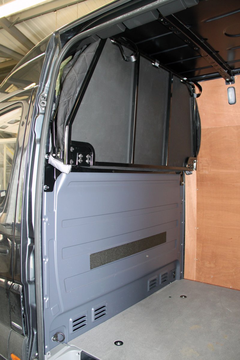 The Shuteye fold down van bed!
Specially developed for panel vans, our Shuteye is easy to install and fixes to the existing bulkhead fixing points behind the driver - hatchercomp.co.uk/shut-eye-bunk-… 
#VanUser #Van #Ford #Iveco #MAN #Sprinter #Vauxhall #PanelVan #Framlingham