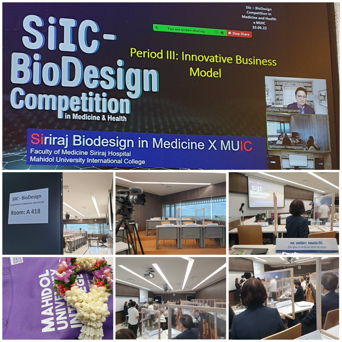 Dr Onnida (@dronnida) on Twitter photo 🇹🇭 An honour to be a lead facilitator for the innovative business model workshop and one of the prestigious judges for the first Biodesign Competition in Medicine & Health 🤝 <a href="/SirirajMedicine/">Faculty of Medicine Siriraj Hospital, Mahidol U.</a> <a href="/BiodesignM/">Biodesign in Medicine</a>- the oldest& largest hospital in Thailand x MUIC <a href="/MahidolU/">Mahidol University</a> #STEM #innovation 🇹🇭 An honour to be a lead facilitator for the innovative business model workshop and one of the prestigious judges for the first Biodesign Competition in Medicine & Health 🤝 <a href="/SirirajMedicine/">Faculty of Medicine Siriraj Hospital, Mahidol U.</a> <a href="/BiodesignM/">Biodesign in Medicine</a>- the oldest& largest hospital in Thailand x MUIC <a href="/MahidolU/">Mahidol University</a> #STEM #innovation
