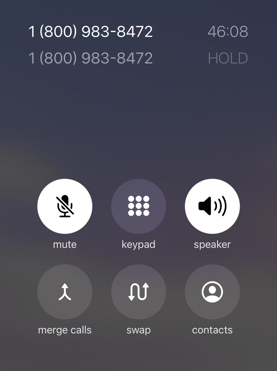 discospaghetti's tweet photo. @TD_Canada your wait times are absolutely atrocious, over 45 min and I’m still waiting for assistance. https://t.co/Xdc6yenCAW