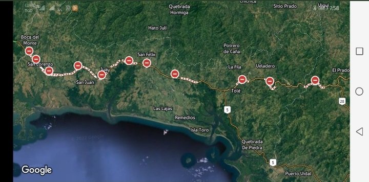 PRECAUCIÓN #Chiriqui hay 11 puntos de cierre de calles, no intenten venir o salir de la provincia.
 Esperen información  y no se expongan. <a href="/donderisja/">Jose Donderis</a>