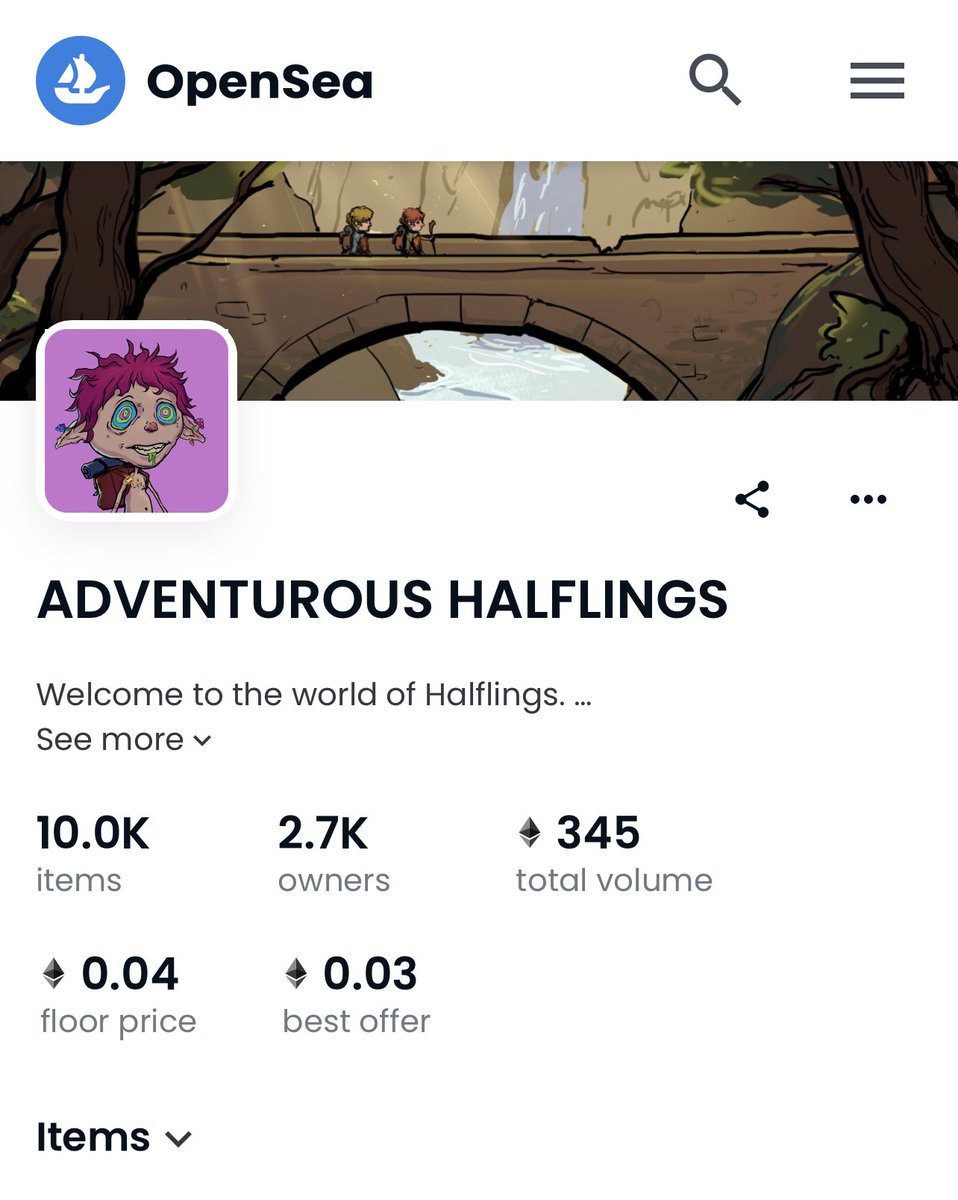 temptedAI's tweet photo. Halflings are flying👀🔥

Was a free mint about 2 weeks ago.. Now the weak hands seem to be out👌🏻

The team is very active and delivering very cool stuff if you ask me + The community is already pretty strong🦾

I like the project.. DYOR💎 https://t.co/X2VbrjAMKn