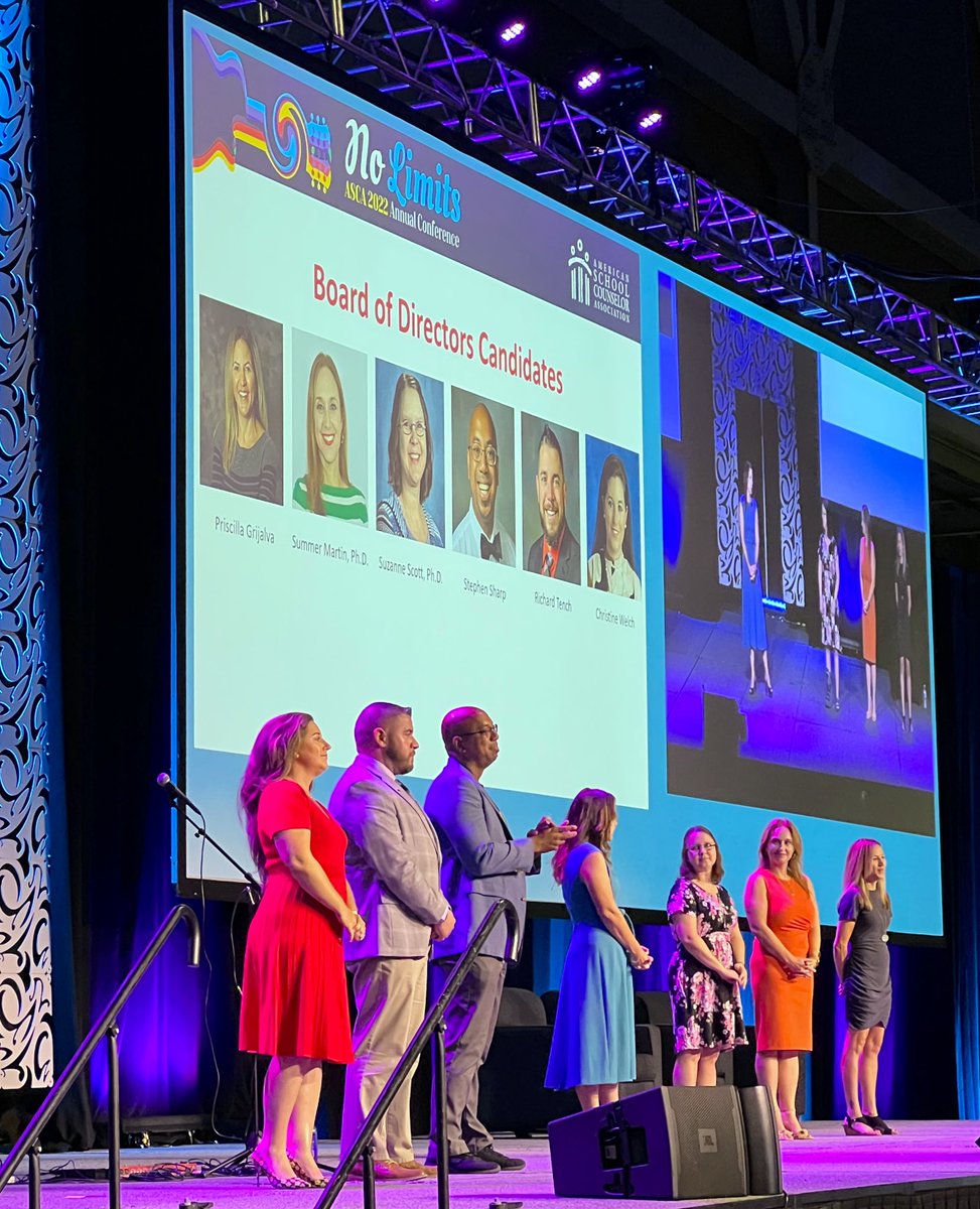 It has been a true honor to serve on the Nominations &amp; Elections Committee for my 3 years on the <a href="/ASCAtweets/">ASCA</a> Board of Directors. This year, I had the honor of being the chair of the committee. Getting to know this amazing group of leaders has been a joy. 

Please VOTE!!! #ASCA22