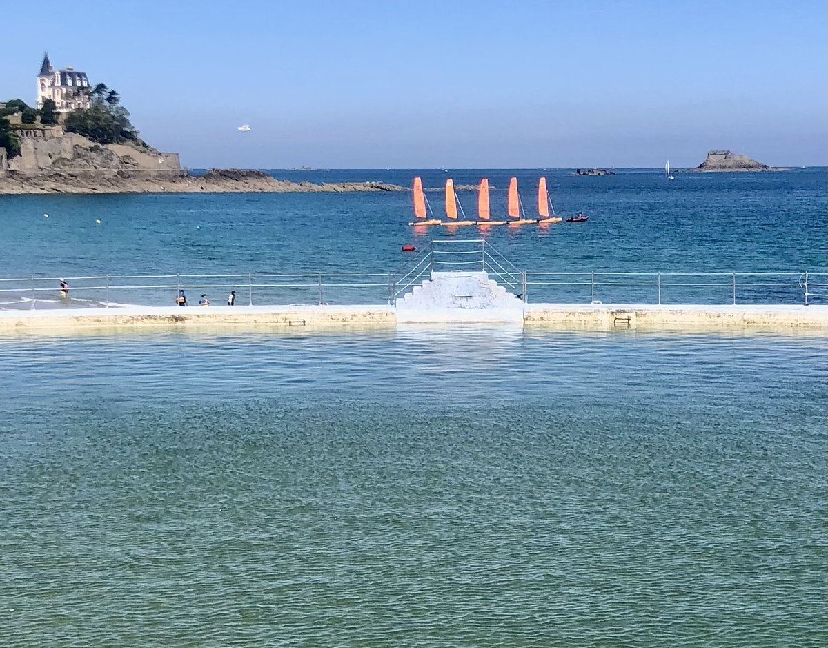 #dinard #illeetvilaine #illeetvilainetourisme #Bretagne #voile #piscine #pool #dinardtourisme