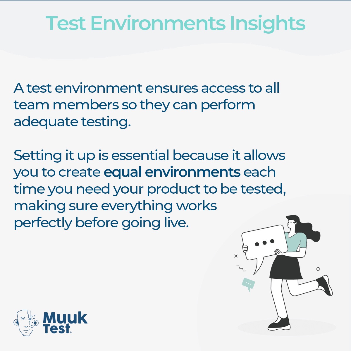 MuukTest's tweet photo. Why are Test Environments crucial for a QA tester to determine software quality? ⚡️
https://t.co/93xk6skJ4F
#SoftwareTesting #TestEnvironment #QualityAssurance #TestAutomation https://t.co/6JVuoB1fRX
