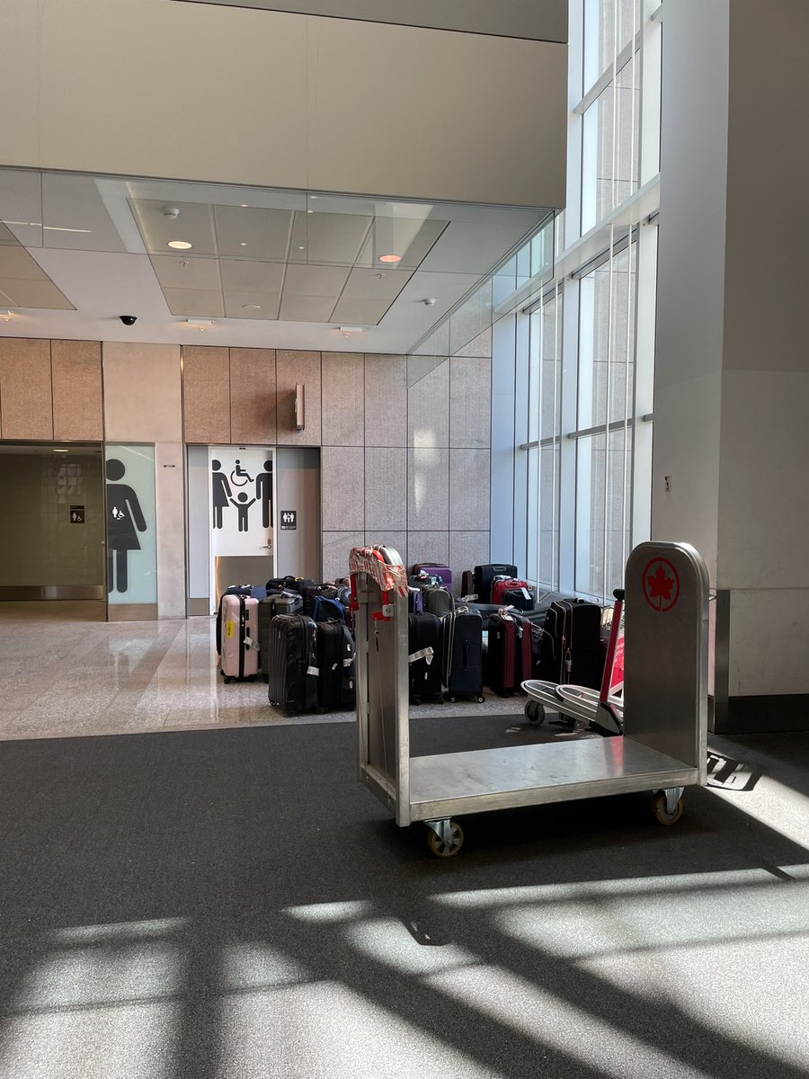 The biggest problem is not the missing luggage <a href="/TorontoPearson/">Toronto Pearson</a> from <a href="/Lynx_Air/">Lynx Air</a> and others.

It’s the top management clearly not caring about it. Zero follow up. 

Meanwhile, the airport does look like a dumpster.