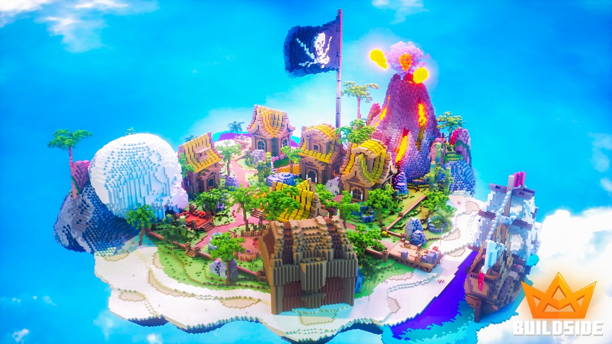 build_side's tweet photo. 🏴☠️Ahoy! Do you like the 🆕 Pirate SkyBlock Spawn?
•
• Build by: @Kulon22011050
•📷Render: @DarkFidji
•
You can buy this build and more at @MCMarket_org
BUY HERE: https://t.co/kG4AvLE63J
•
#BuildSide #minecraft建築コミュ #Minecraft軍事部
#Minecraftbuilds #gameart https://t.co/Qrpt8wAymk