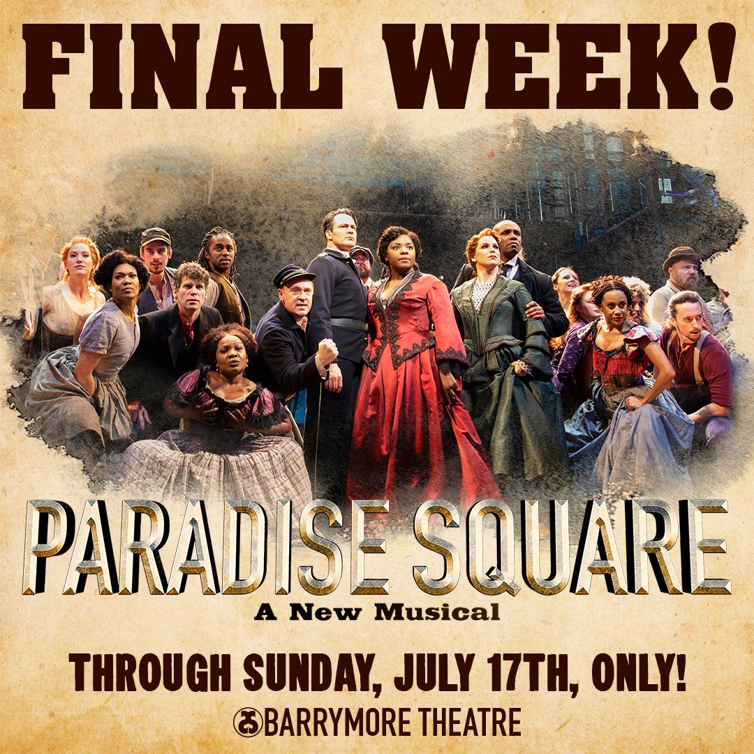 Paradise Square Broadway tweet media