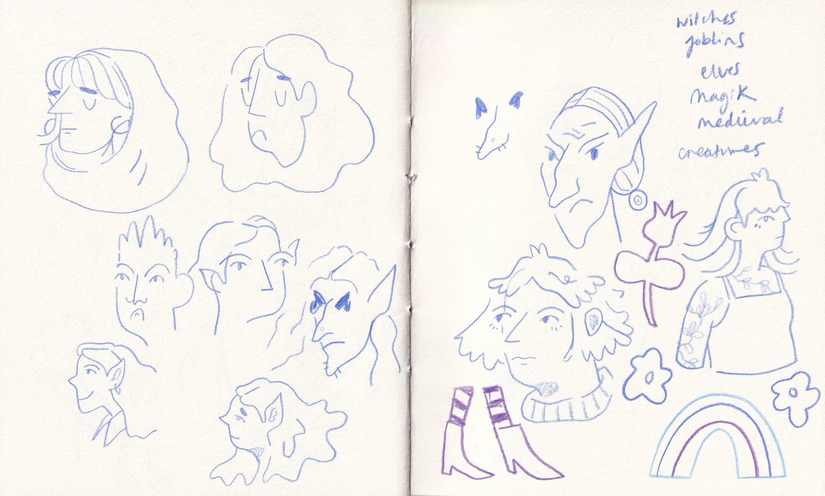flodaisyb's tweet photo. misc. sketchbook imagery from the archives https://t.co/2lTzWFkm1I