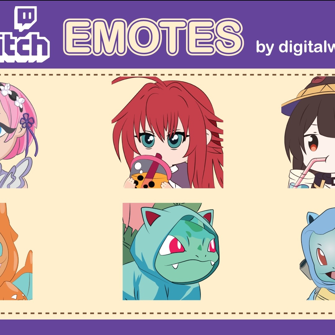 kbfixer's tweet photo. Draw cute twitch pokemon emote and discord emotes, sub badges for  5$ only 
#instagram #spring #kitsilano #donut #crowslow #procrate #ipad #ipdpro #digitaldesign #minimalart

For more information dm please.. https://t.co/igYrT3n5s6