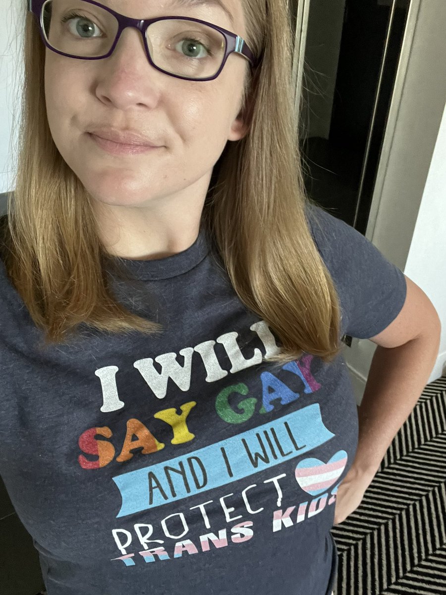 MsKiersteadHD's tweet photo. Since #asca22 is in Texas this year, Ms. Kierstead has been wearing her support for these kids every single day. @ASCAtweets @GavinGrimmVA https://t.co/c6RMtgoThU