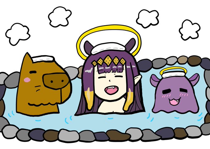 カピバラ好きのtwitterイラスト検索結果