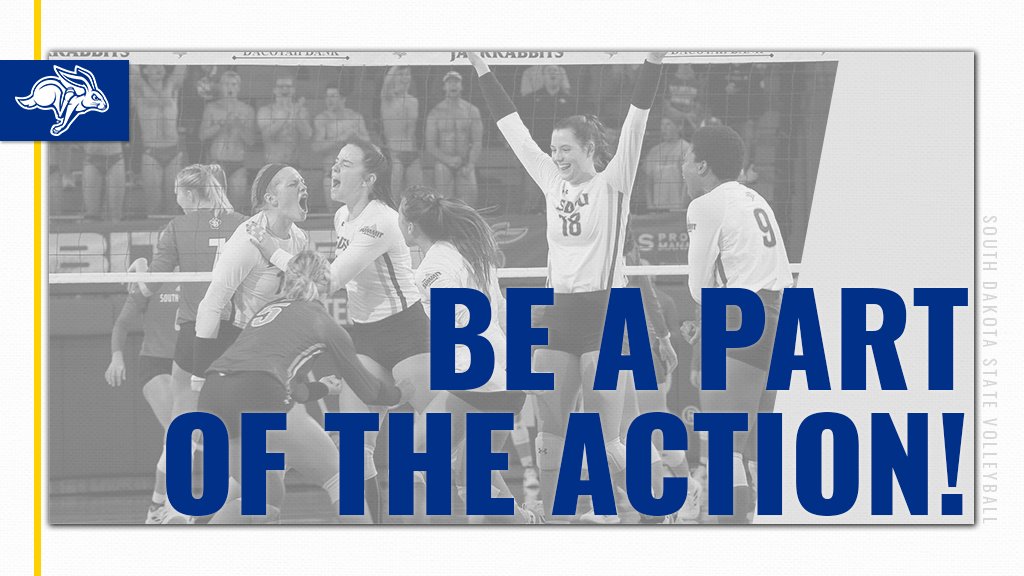 GoJacksSDSU's tweet photo. 𝗕𝗲 𝗮 𝗽𝗮𝗿𝘁 𝗼𝗳 𝘁𝗵𝗲 𝗮𝗰𝘁𝗶𝗼𝗻 - join @GoJacksVB all season long with COURTSIDE SEATS! 😎

Request Seats » https://t.co/MX5WW8XUpK | #GoJacks 🐰 https://t.co/EETg3XGSwe