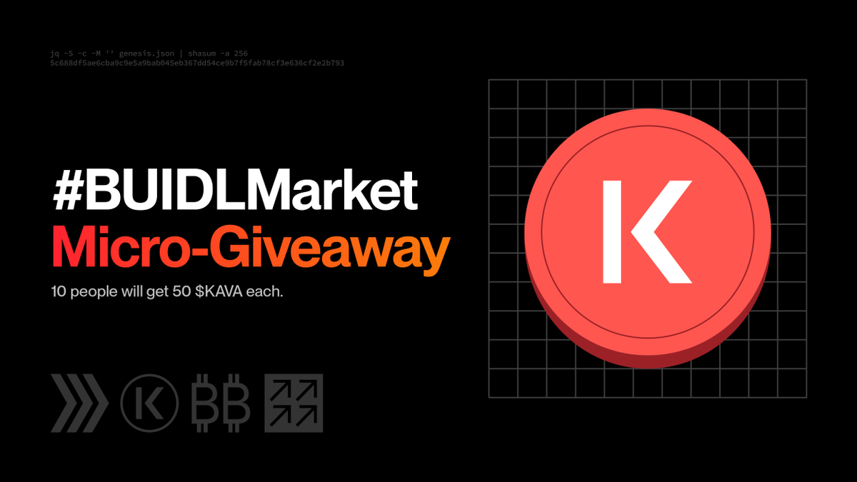 KAVA_CHAIN's tweet photo. More people are using #CosmosEVM every day. Let's keep growing with a giveaway!

10 people chosen randomly will get 50 $KAVA each. Rules: 

1️. Follow @kava_platform 
2️. Retweet this post w/ #KavaNetwork hashtag
3. Tag 3 friends

Determining winners on July 13th. Good luck! https://t.co/dlCKHPvKBq