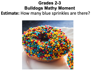 SMFSchools's tweet photo. We hope you're enjoying your summer! We know how important it is to keep those brains working, so here are your first "Bulldog Mathy Moments!" Post your responses and let us know that you got it! #BulldogMathyMoments #MathRocks https://t.co/Xes4pwYc0r