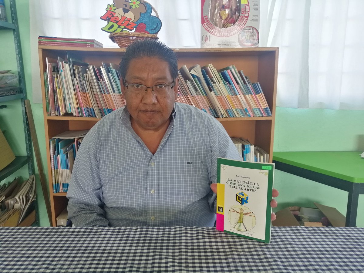 FebreroPrim's tweet photo. Hoy quiero sugerirles el libro "La Matemática como una de las Bellas Artes", es el autor quien abre el camino del deleite matemático.
Escuela 24 de Febrero 
C.C.T 15EPR1478O
Zona Escolar P287
#ElLibreroDeLaTribu
@TinocoGRogelio
@SEB_Edomex 
@ZonP287 https://t.co/Pwwy3PDDqc