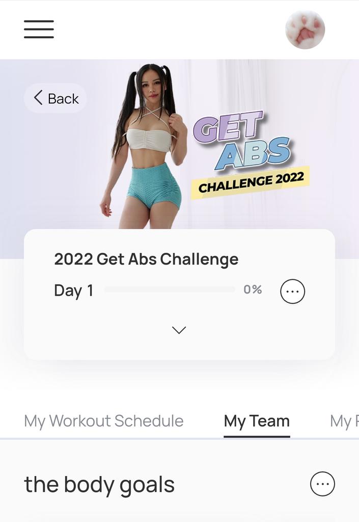 Chloe Ting's 2022 Get Abs Challenge (created a team)

team mates: <a href="/versetasylice/">𝒈𝒆𝒄𝒆𝒆 ✧</a> @guficcla @kakaknyananon <a href="/bersandaar/">DW</a>