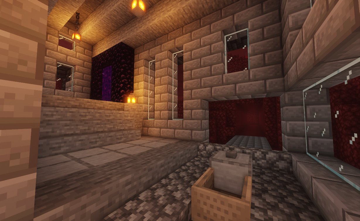 またたびのまったりマイクラ日記 繁茂した洞窟へのネザー鉄道を延長して マングローブのネザゲまでの道を整備した そんなに距離ないから明日明後日で ネザー鉄道開通させよ Minecraft T Co Qhuaknopwn Twitter