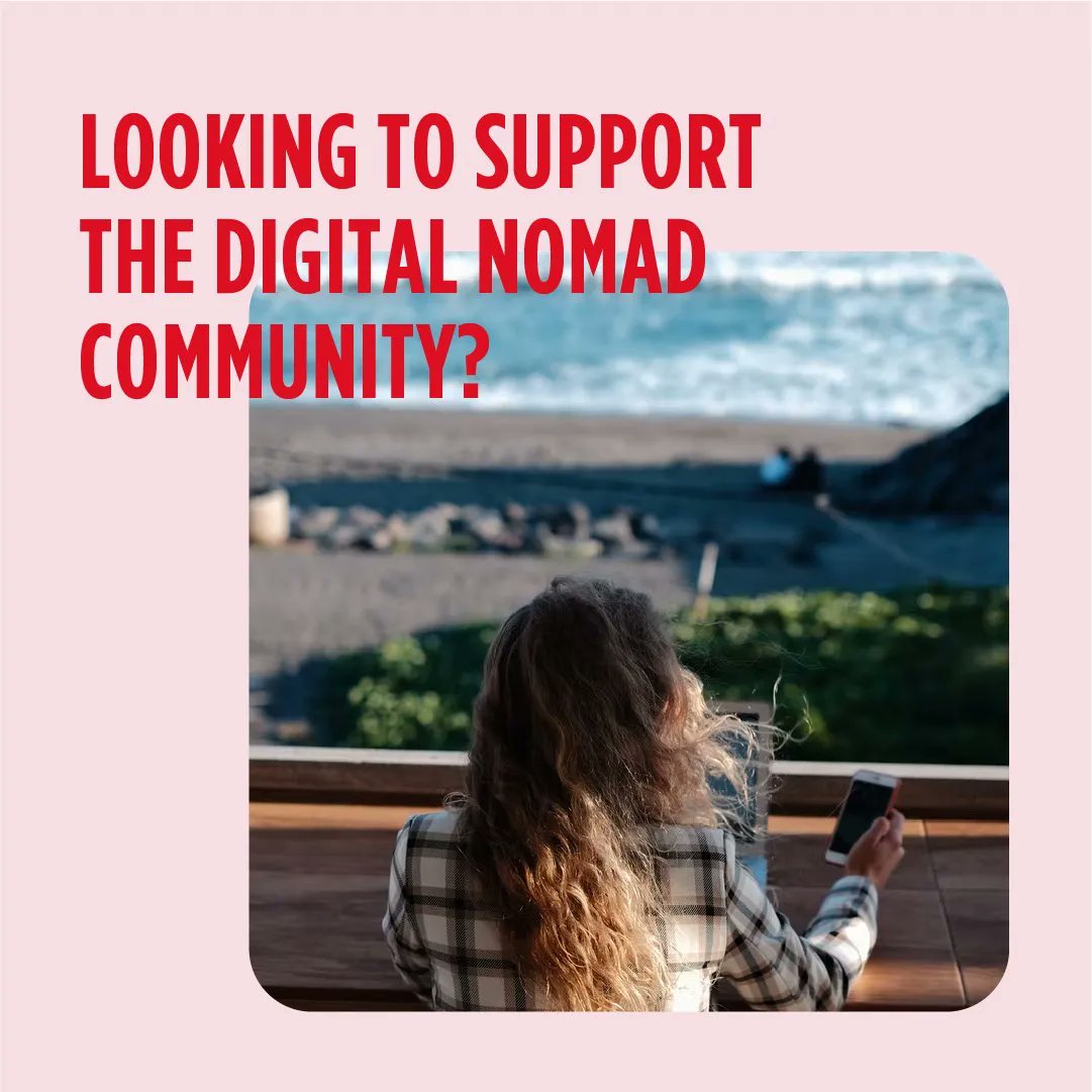 PCNomads's tweet photo. The #digitalnomad network relies on collaborative experiences, tips and advice. Become a #PCNomad partner, meet new people and exchange ideas – all while earning commission. Get in touch with us now via this link: 

https://t.co/FMbiEfvhzA

#Influencer #ambassadorwanted https://t.co/Es7TTr0upH