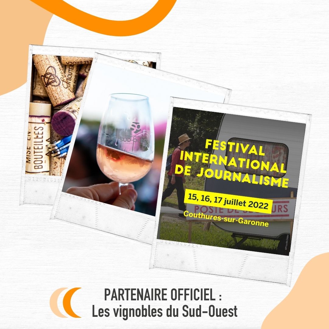 #EVENT - L’Interprofession des Vins du Sud-Ouest est partenaire depuis 2019 du Festival International de Journalisme ! 👏

Anne &amp; Raphaëlle de Clair de Lune vous attendent nombreux au sein de la Maison des Vins du Sud-Ouest pour un joli programme de dégustations et de débats. ☺️