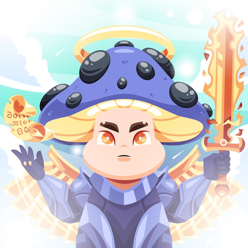 thetrip's tweet image. The Trip Genesis: Custom 🍄❤️

@JonRoss05 - Ghost Mush
@ZachCypret - Archangel Michael 
@T1G3RST4R777 - M4D MUSHK4T

Join the Discord to keep up with the fam! discord.gg/Gky34ARMtf

#crofam #cro #nft #thetrip