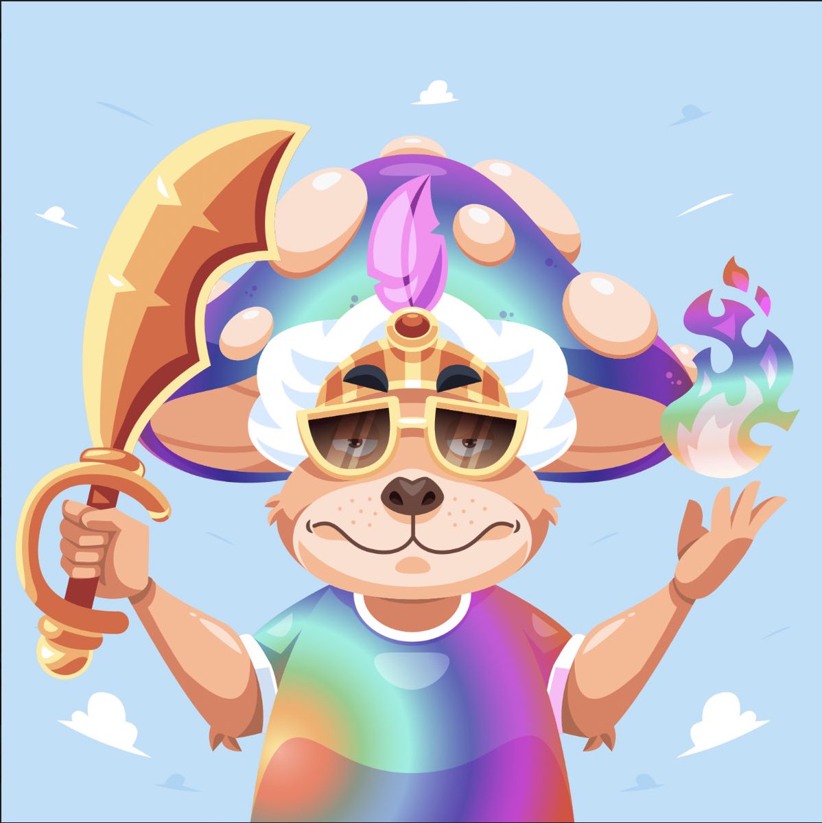 thetrip's tweet image. The Trip Genesis: Custom 🍄❤️

@JonRoss05 - Ghost Mush
@ZachCypret - Archangel Michael 
@T1G3RST4R777 - M4D MUSHK4T

Join the Discord to keep up with the fam! discord.gg/Gky34ARMtf

#crofam #cro #nft #thetrip