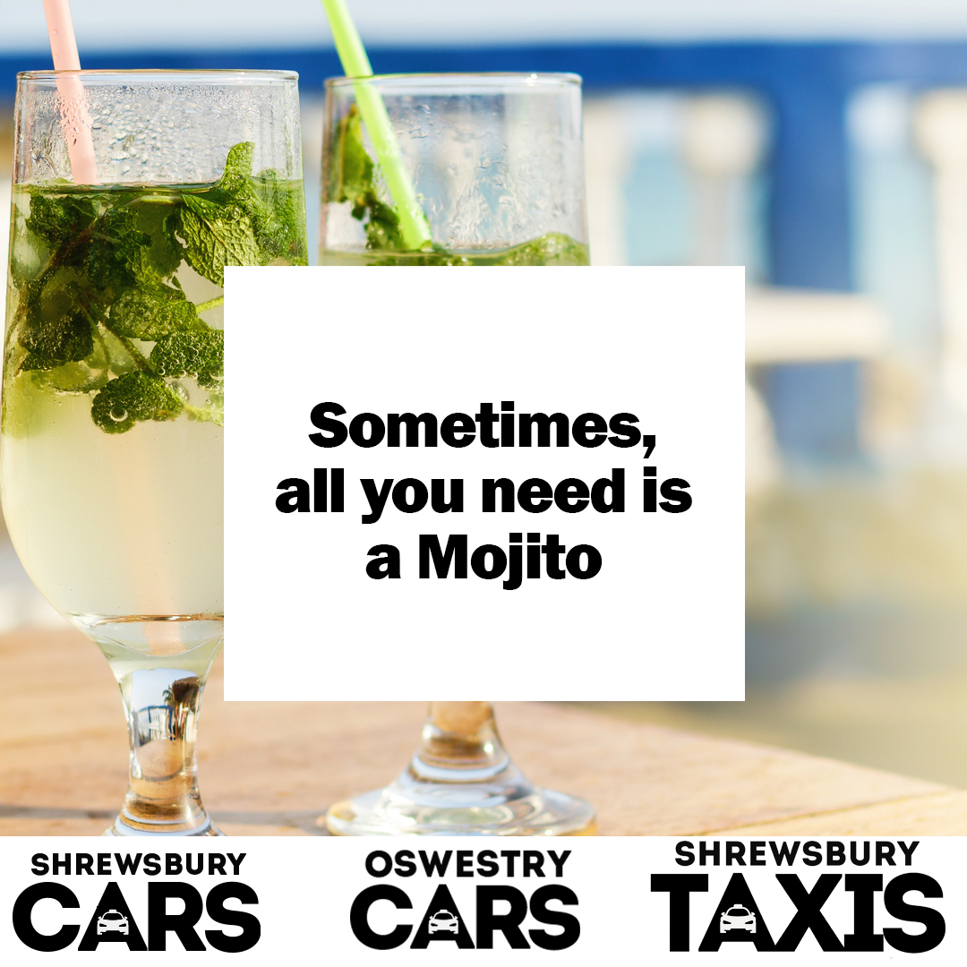 End your Monday in good spirits 😆🍸🌿 
#NationalMojitoDay 💚