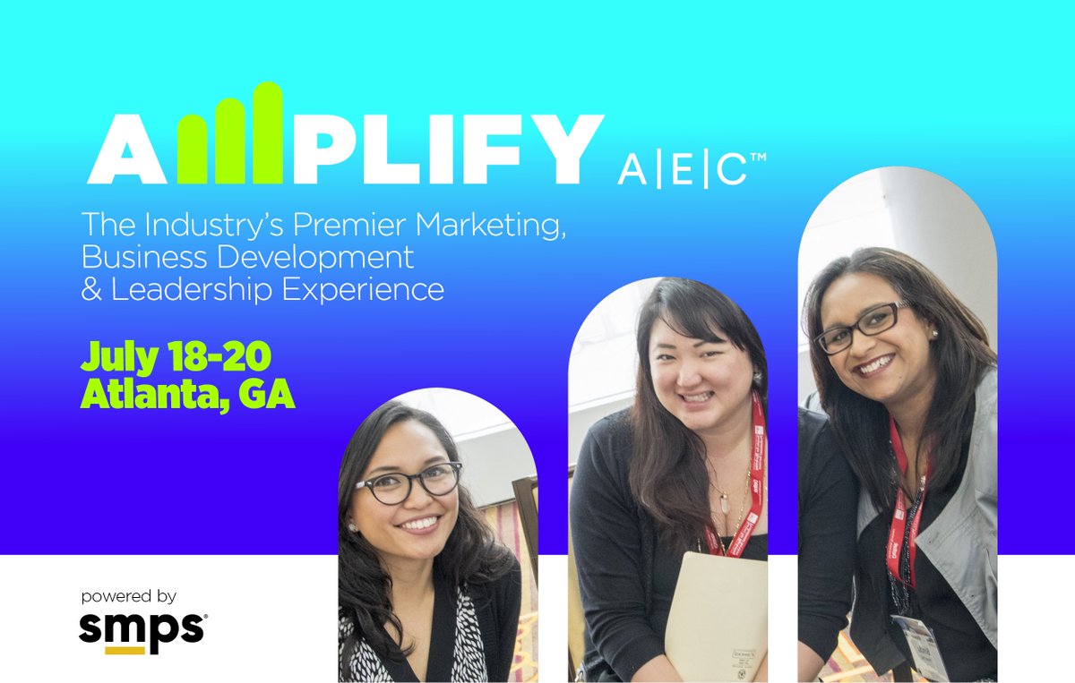 ROLL CALL! Are you attending Amplify in Atlanta? #conference #community #marketingeducation #networking #businessdevelopment #amplifyaec  amplifyaec.org <a href="/SMPSHQ/">SMPS</a>