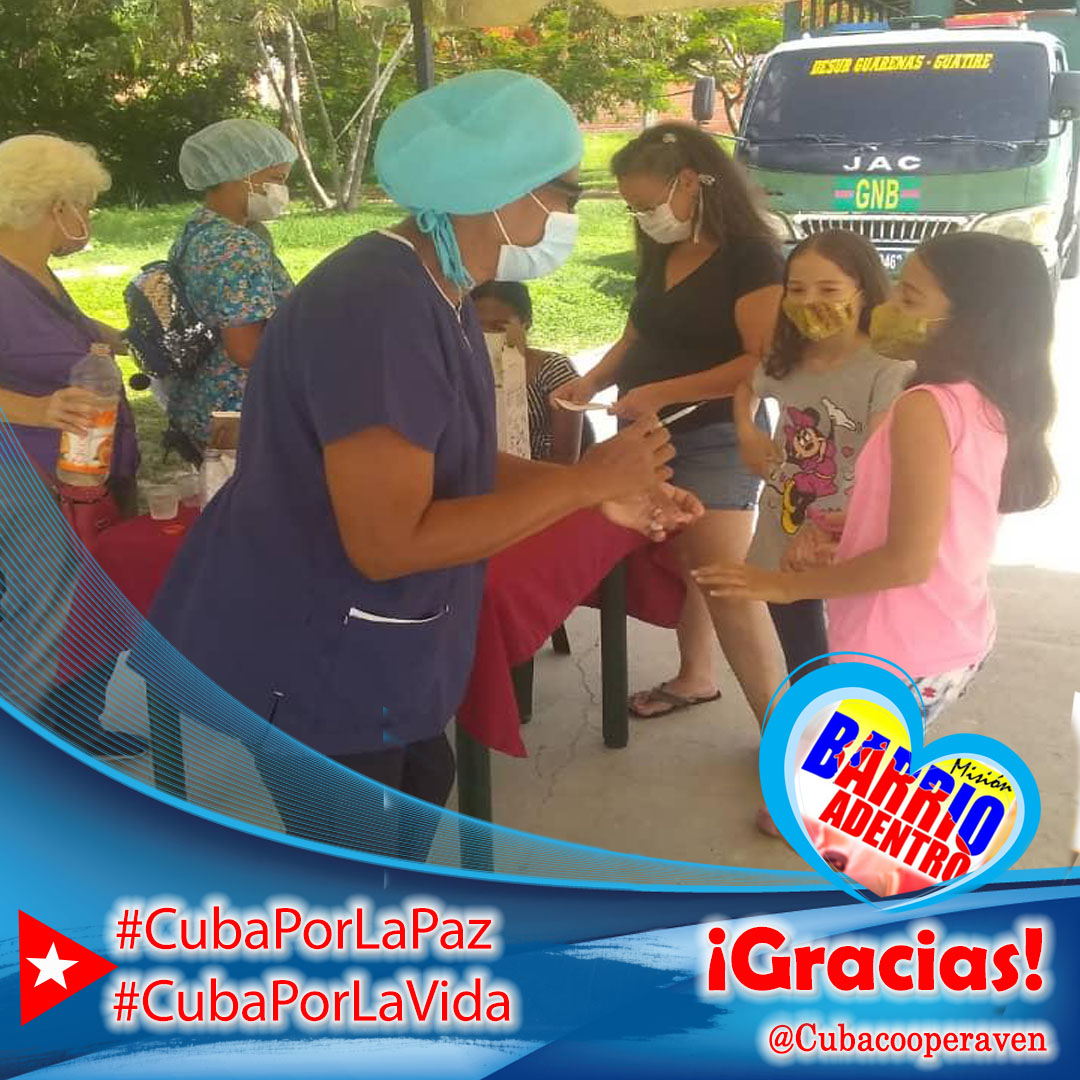 cubacooperaven's tweet photo. La Colaboración Cubana en Venezuela defiende el legado de los héroes de la Patria. Solidarios y humanistas por principios. 

#CubaPorLaPaz #VamosConTodo #CubaPorLaVida #Cuba https://t.co/033OcYr7KY