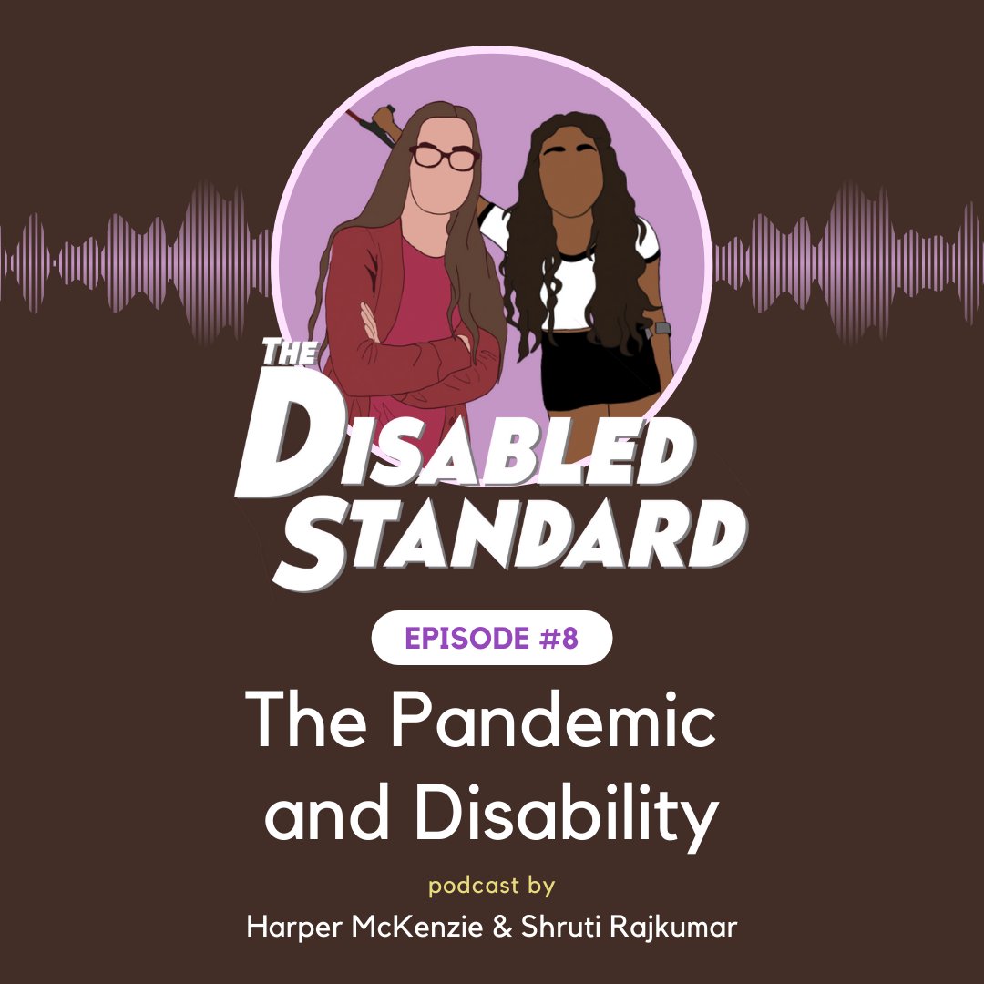 disabledspod's tweet photo. This week on The Disabled Standard, Harper and Shruti cover the COVID-19 pandemic. 

Check out the full episode: https://t.co/KxDq2tYS3m

#DisabilityTwitter #CovidIsNotOver #DisabilityPodcast https://t.co/zXGbhxNe8p