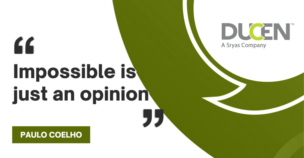 DucenIT's tweet photo. You can make the impossible possible if you start believing in yourself! #MondayMotivation https://t.co/HmJ7VhV9c6