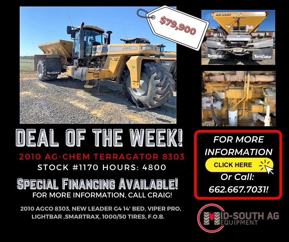 MidRbr's tweet image. Happy Monday! Start your week with this new deal! #farmequipment #farmequipmentforsale @herring_craig @JeffBur63943682