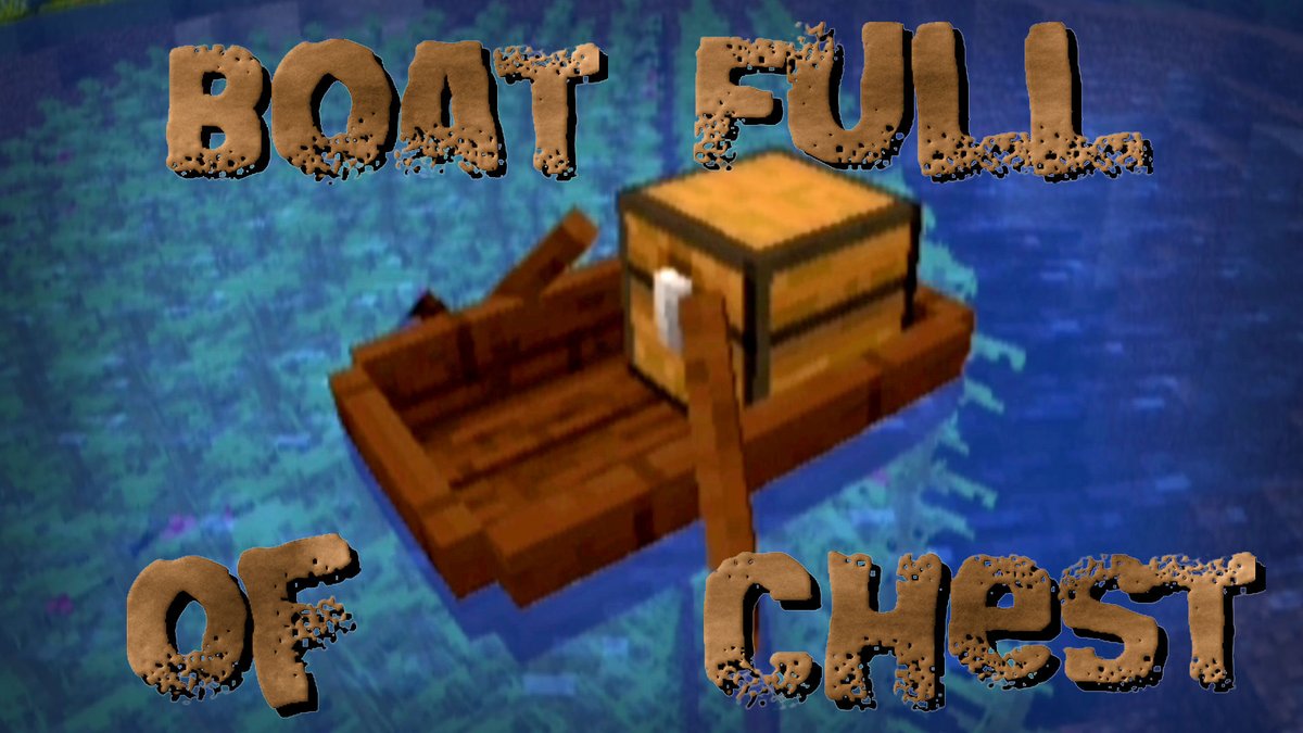 Gragore's tweet photo. It's time to stand up and be Challenged, my friends! "Boat Full of Chest" pits the hoarding instincts of the Minecraft player vs. the 1.19 miracle that is the Chest Boat!
Are we up to the task? Only one way to find out!
#MinecraftChallenges #Speedrun
https://t.co/15SlFjr86c https://t.co/ARN3IFgR8w