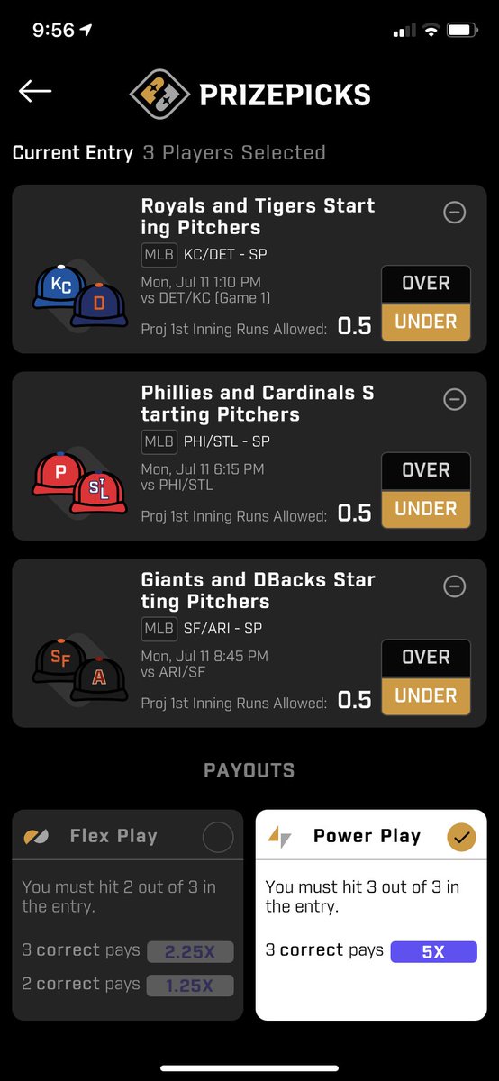 Chelboylocks's tweet image. As of right now I like these and for so reason prizepicks is too scared to put the Mets/Braves game on the app. 
Mets/Braves is my favorite.
U can pair some together or do straight bets but those are my favorite plays #gamblingtwitter #prizepicks #NRFI #LetsRide