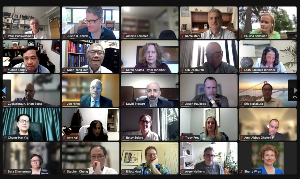 Why @JAMASurgery remains #1: Our incredible Editorial Board! A glimpse at our Annual Board Meeting where great ideas / plans are debated. Look forward some great new features & series in 2022-23. Also Super Thrilled to welcome New @JAMA_current @JAMANetwork EIC @KBibbinsDomingo