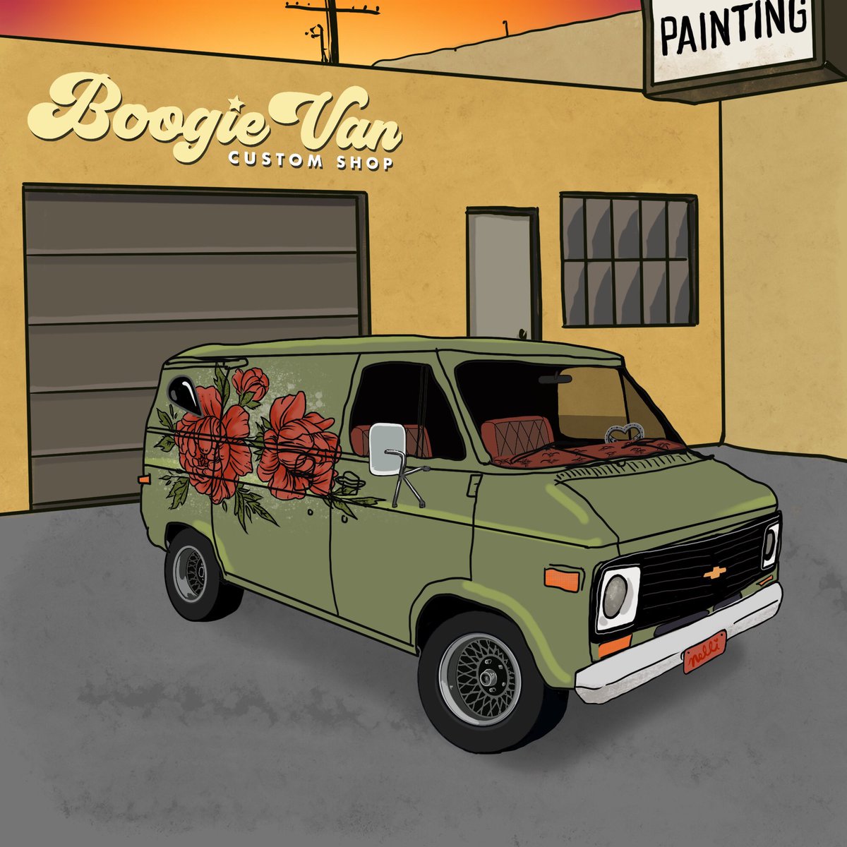 Ya’ll are seriously sleepin on the Boogie Van project. 4 years running an IRL van camp out weekend + multiple van conversions/builds.  They’re not messing around when it comes to vannin. 

<a href="/ZODIAK_KILLA/">ZIMΛ</a>’s rig IRL. 
My <a href="/boogievannft/">Boogie Van</a> Custom Shop Nelli Van.